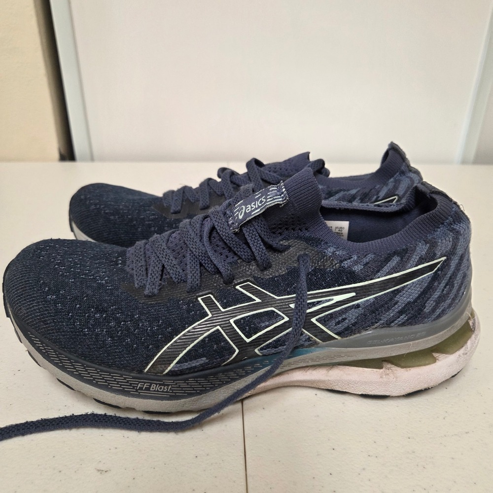 Asics Gel-Kayano 28 Navy Blue Running Shoes 1012B126 Womens Size 8.5